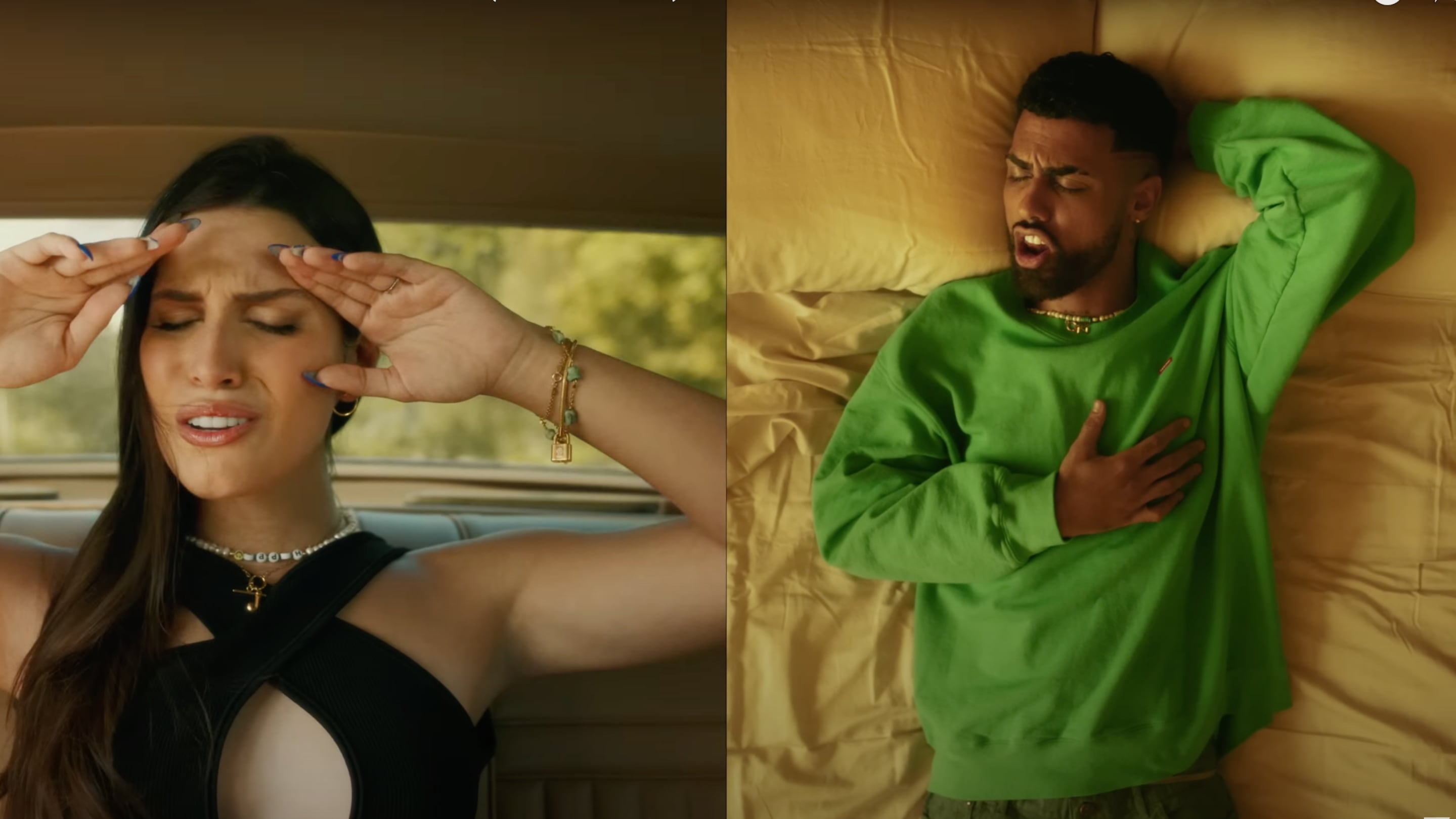 Zhamira Zambrano y Jay Wheeler.