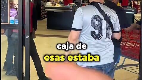 Los turistas no podían creen que la gente entra al supermercado normal.