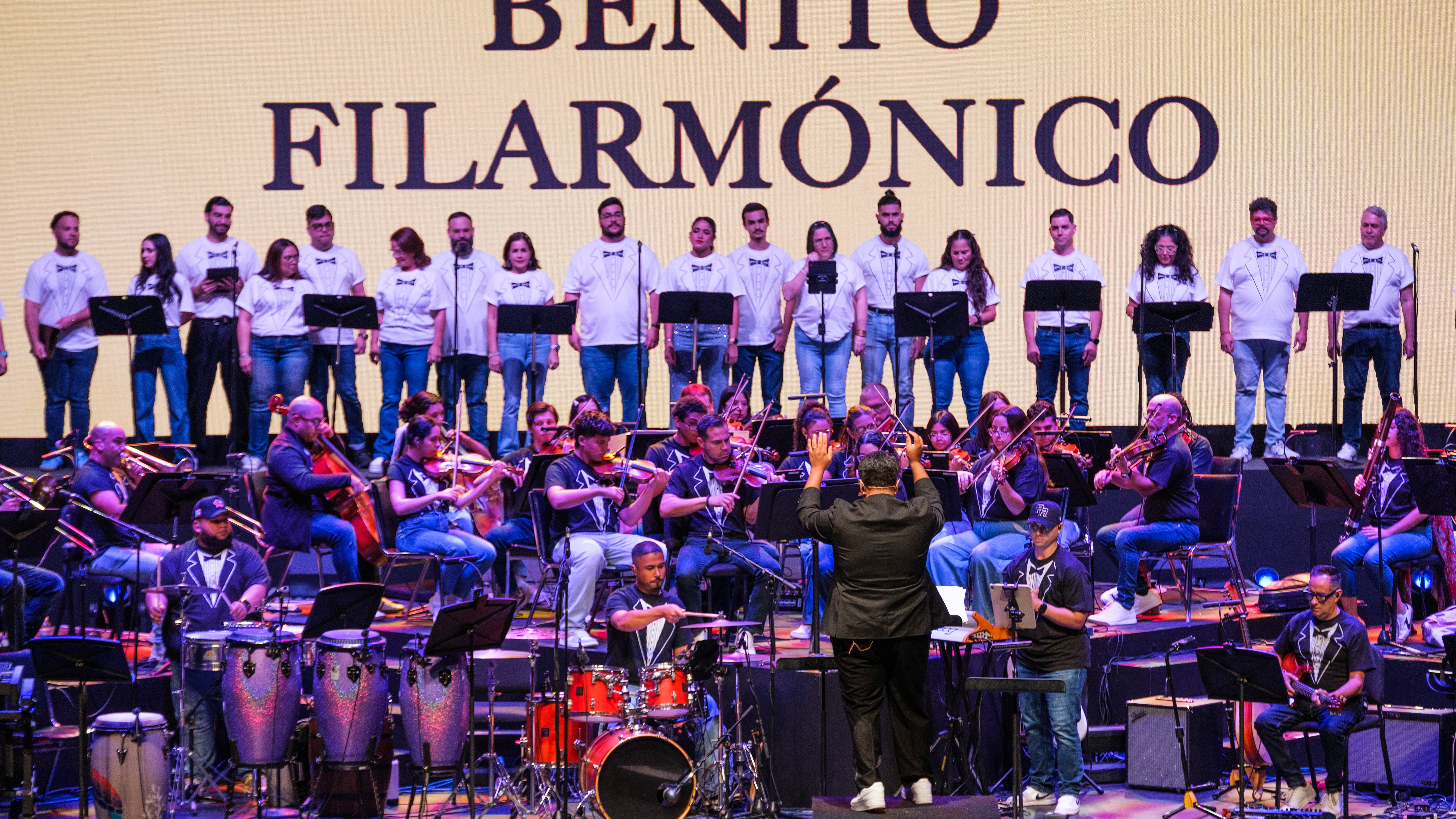 El concierto contó con el repertorio de los temas de Bad Bunny.