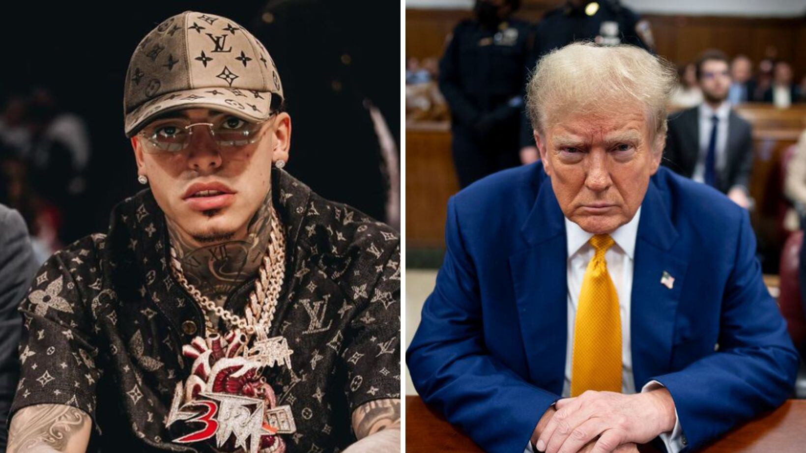 Donald Trump y Luar La L (El Calce)