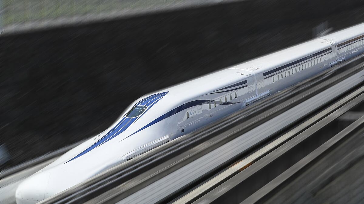 Maglev Tren levitación magnética Central Japan Railway