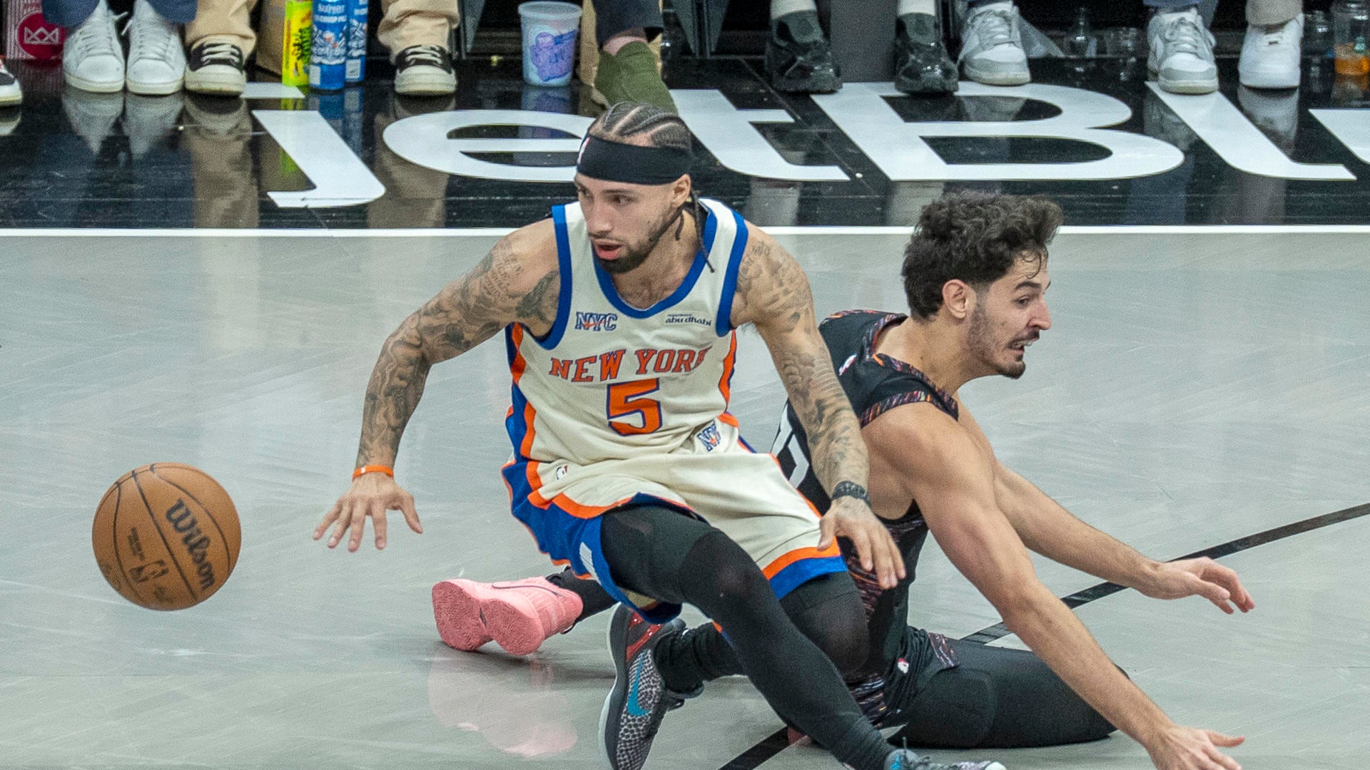 José Alvarado “bendecido” de poder ganar con los Knicks en Brooklyn
