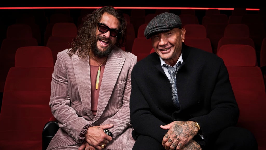 Entrevista con Jason Momoa, Dave Bautista y Ángel Manuel Soto.