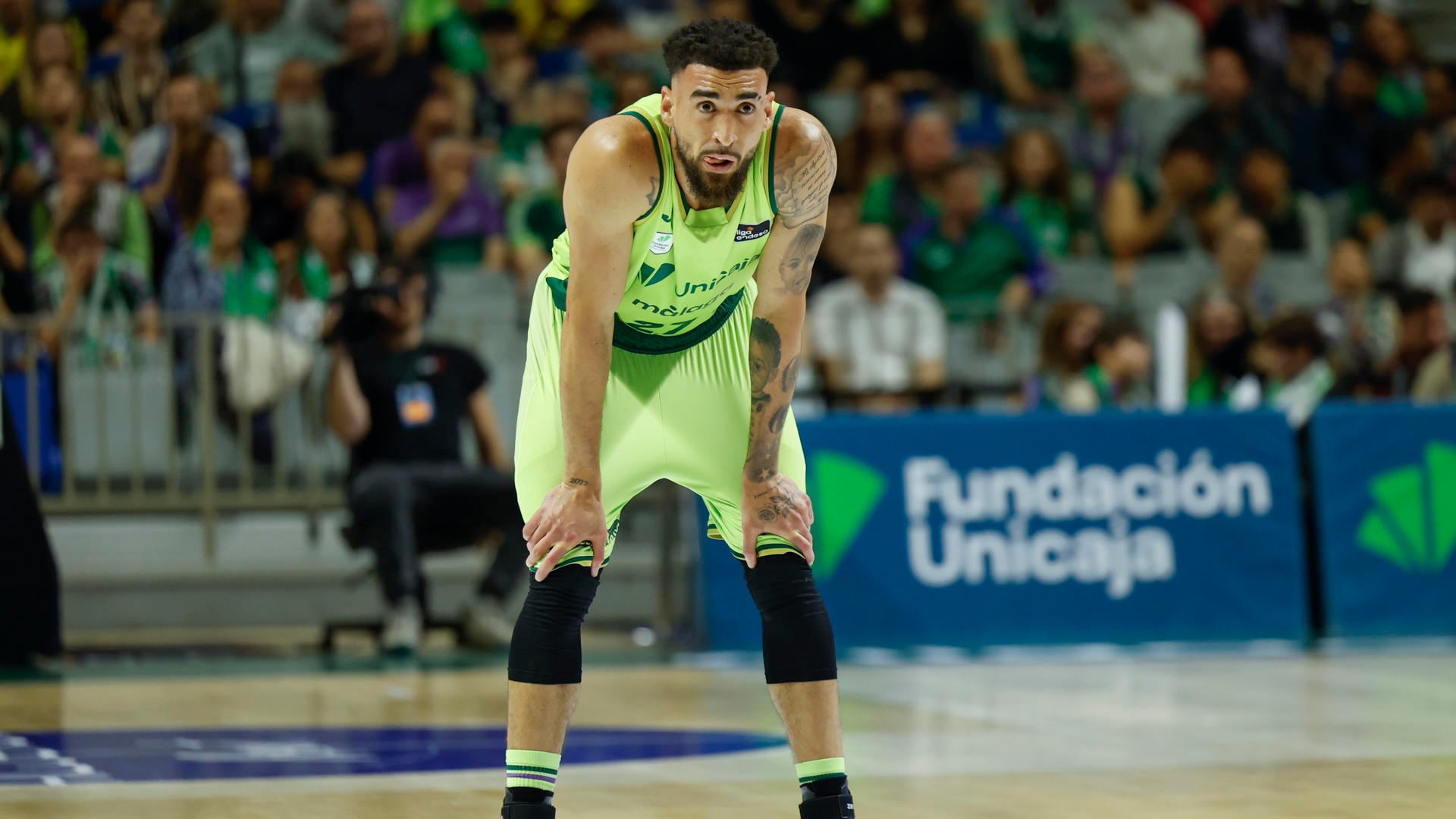 El ala del Unicaja Chris Duarte en una imagen de archivo de esta temporada. EFE/Jorge Zapata