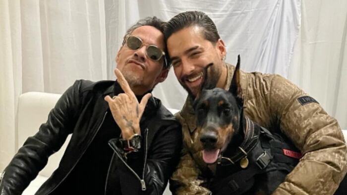 Marc Anthony y Maluma en Guayaquil