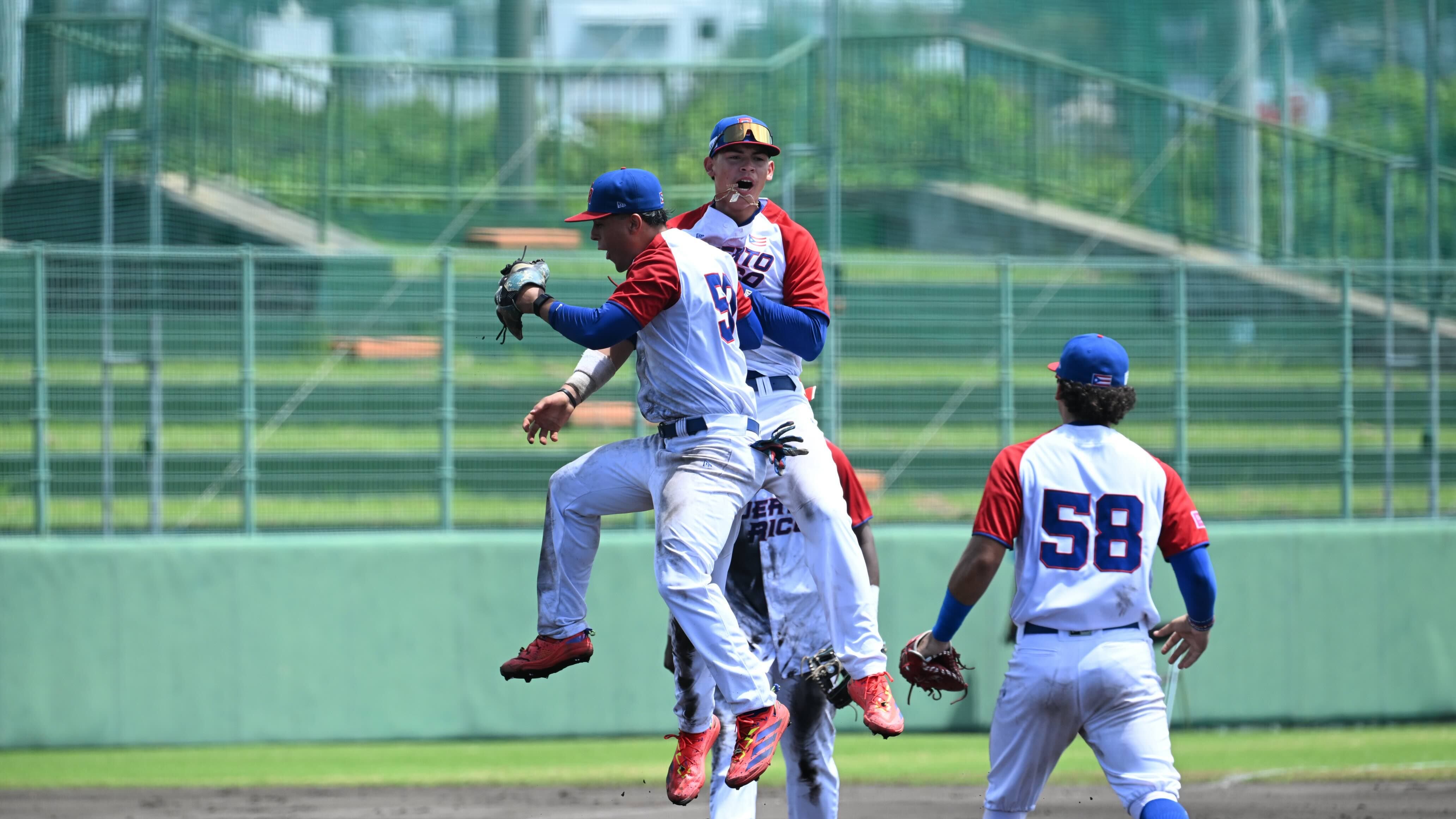 Equipo de Puerto Rico en el Mundial Sub 18.