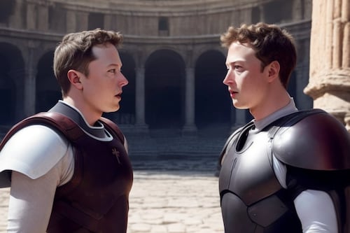 Será en Roma: Elon Musk confirma pelea con Mark Zuckerberg
