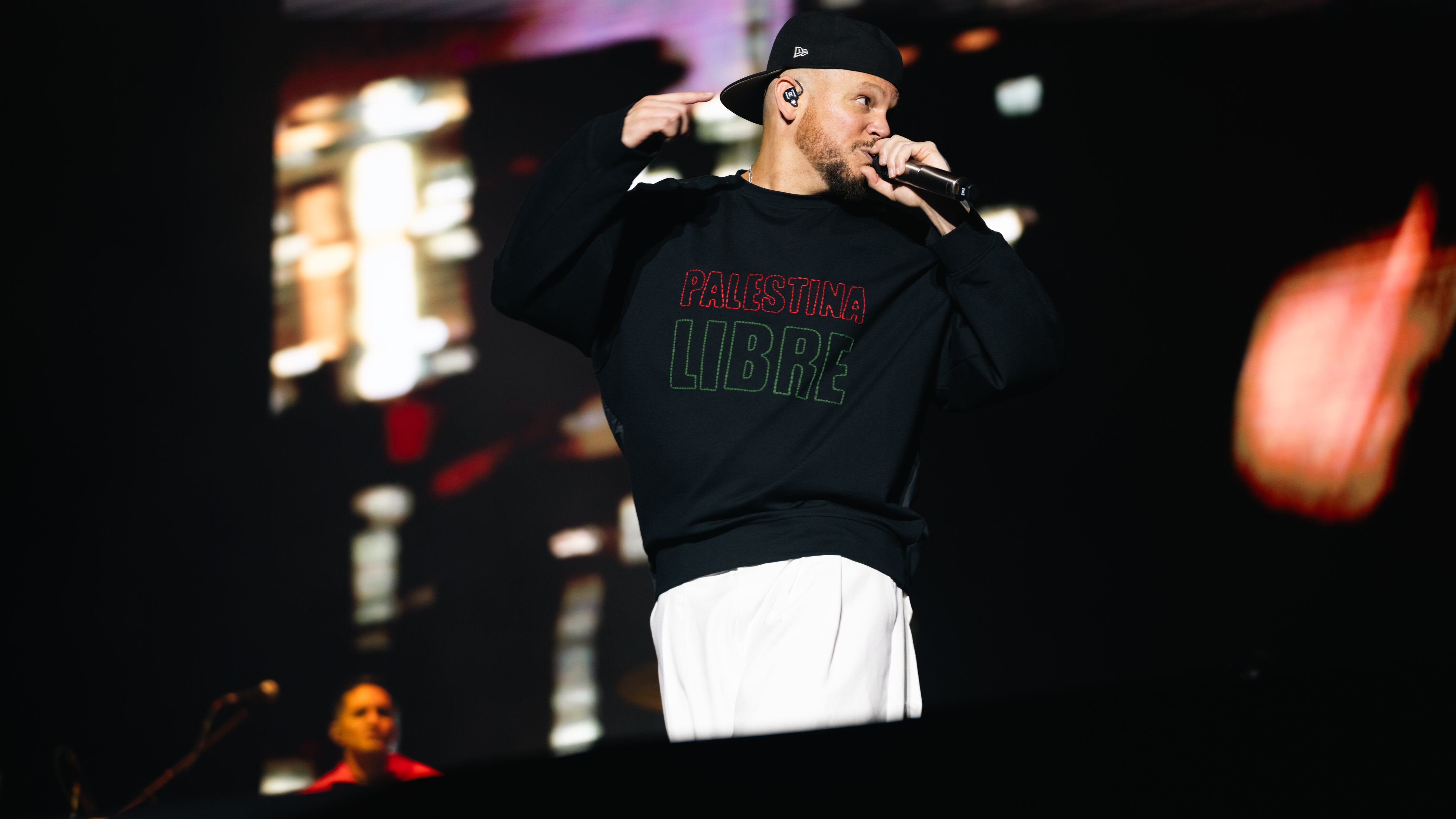 El rapero puertorriqueño en México.