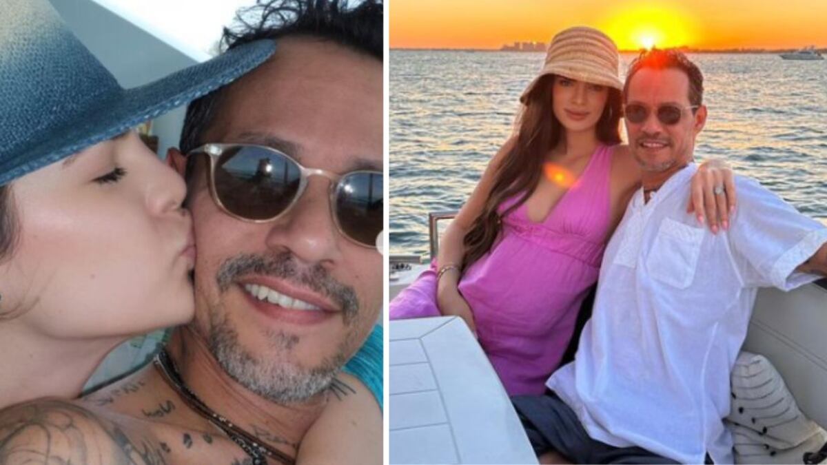 Marc Anthony y Nadia Ferreira relación