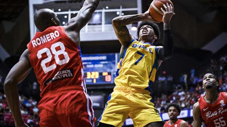 Partido entre Puerto Rico y Brasil