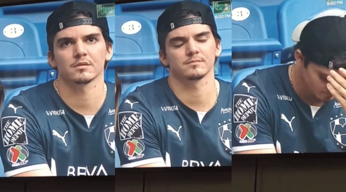 Video: hombre infiel es descubierto con su amante en medio de un juego de fútbol