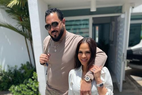 El reencuentro de Raphy Pina con Natti Natasha y su hija Vida Isabelle