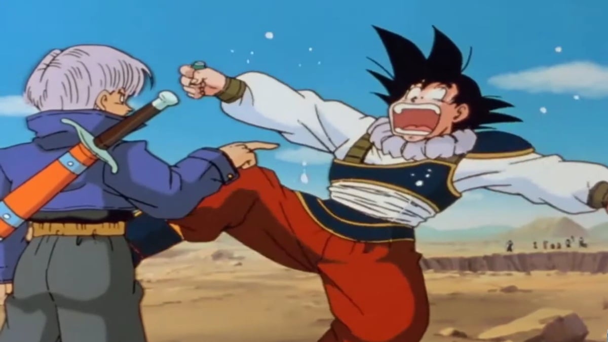 Goku se entera de quién es Trunlks - Dragon Ball Z