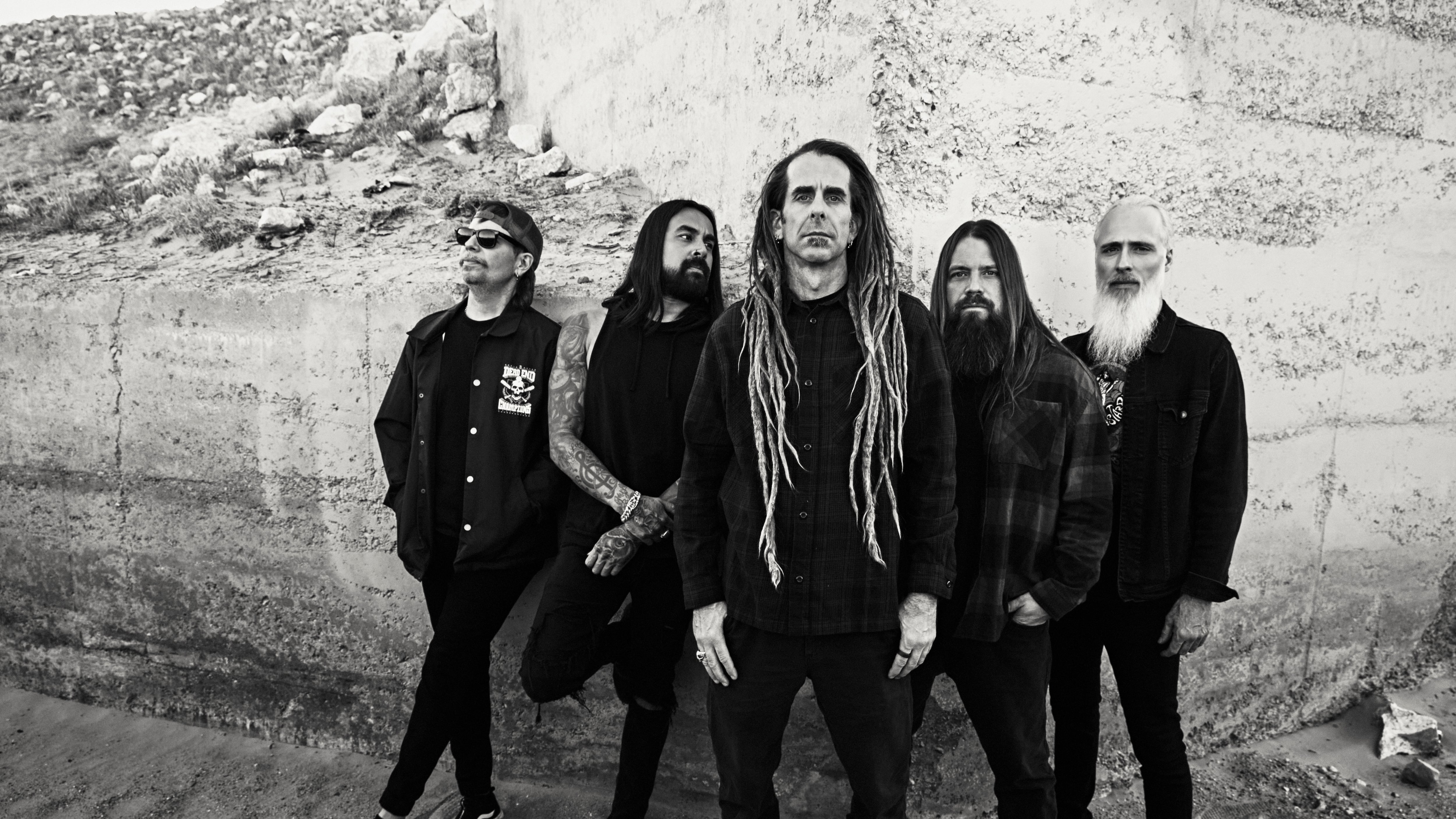 Integrantes de Lamb of God.