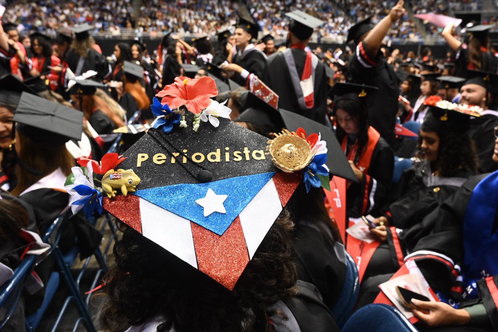 La Universidad de Puerto Rico, Recinto de Río Piedras celebra su Centésima Vigésima Colación de Grados. Coliseo de Puerto Rico. Hato Rey Metro PR 26 de junio de 2025