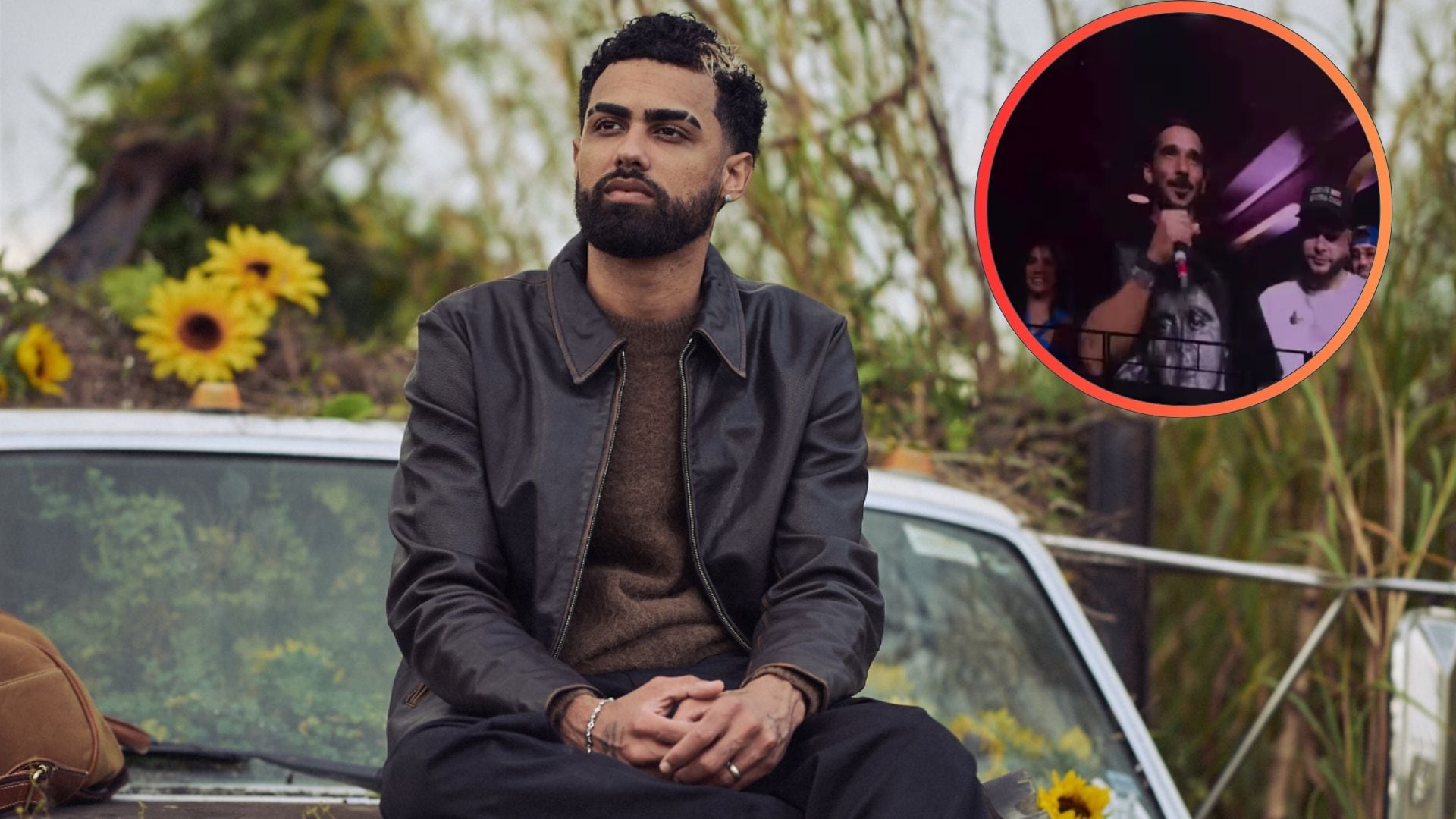 Jay Wheeler le dice charro a fan que dijo 'Acho PR es otra cosa' durante residencia de Bad Bunny el pasado sábado, 16 de agosto.