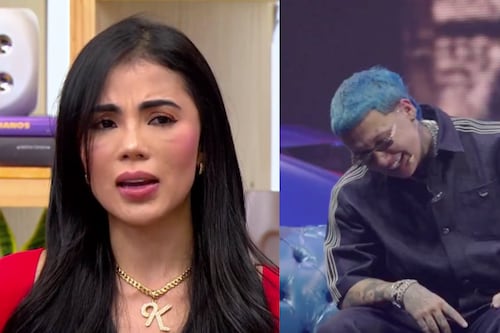 Así fue el encuentro de Altafulla y Blessd en lo Premios los Nuestro, ¿fue incómodo?