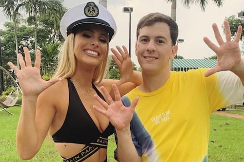 Chismosos dicen que Guaynaa se las está pegando a Lele Pons con actriz porno