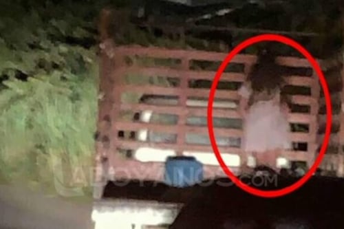 ¿Montaje o realidad? fantasma de una niña detrás de un camión