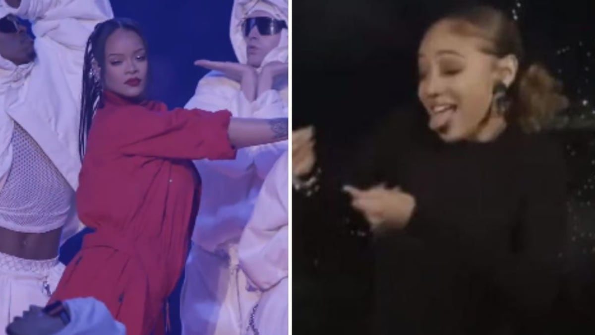 Bailó y lo dio todo: ella es la intérprete de lenguaje de señas que maravilló en concierto de Rihanna en el Super Bowl