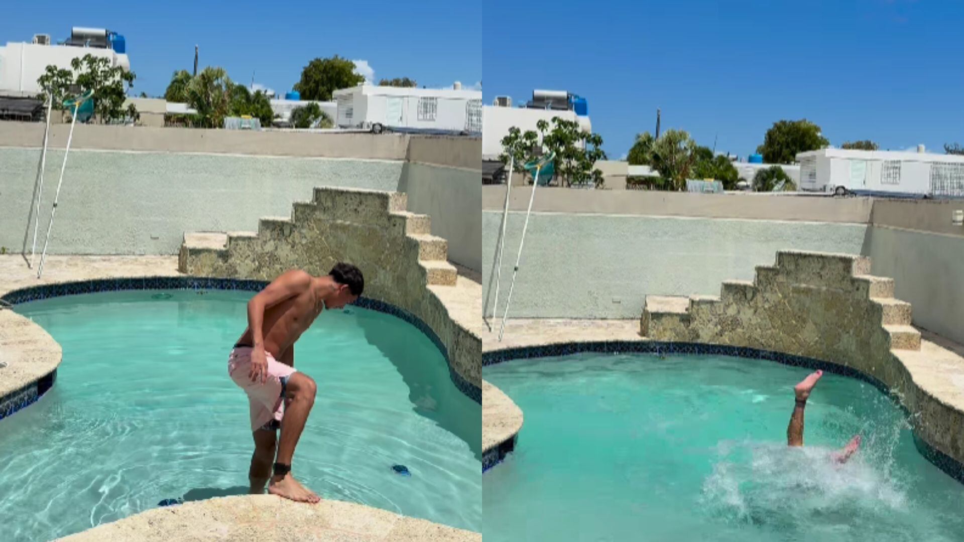 Tutorial para meterse a la piscina con grillete electrónico