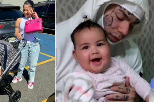 Tekashi habla sobre su relación con la hija que Yailín: “Cuando tu estás ahí te ven, te sienten”