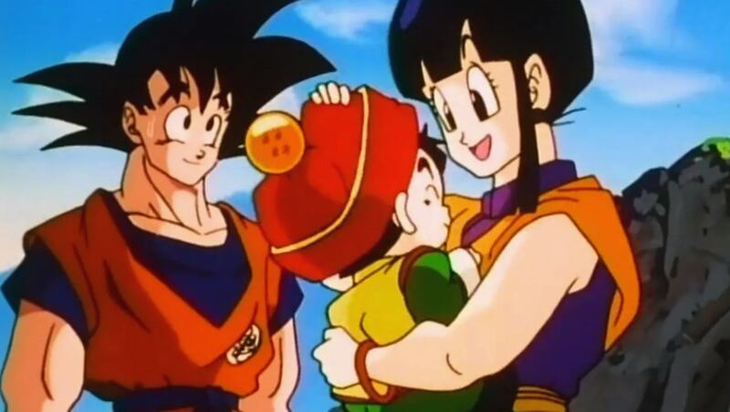 Milk y Gohan