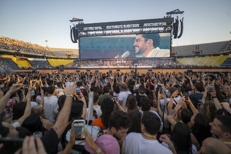 Bad Bunny comienza en Barcelona su gira europea