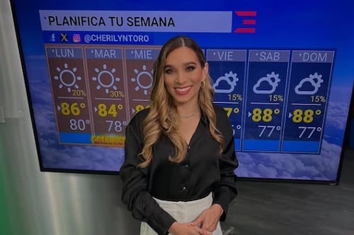 ¿Y tú? ¿Ya fuiste al gym? Meteoróloga de WAPA hace 500 abdominales todos los viernes