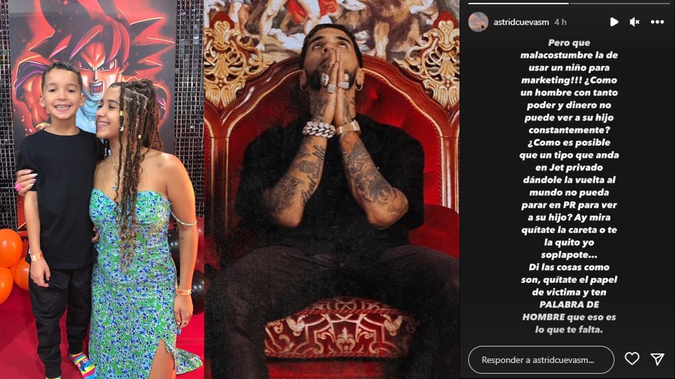 Tal parece que Anuel AA no quiere sacar tiempo para ir a visitar a su hijo Pablo Anuel en Puerto Rico.