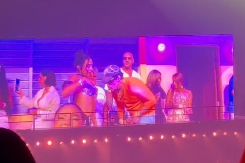 RaiNao canta en la “casita” de Bad Bunny en Madrid