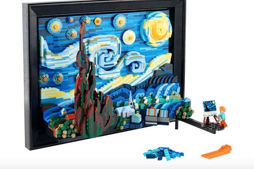 Ahora puedes recrear la ‘Noche estrellada’ de Van Gogh con legos