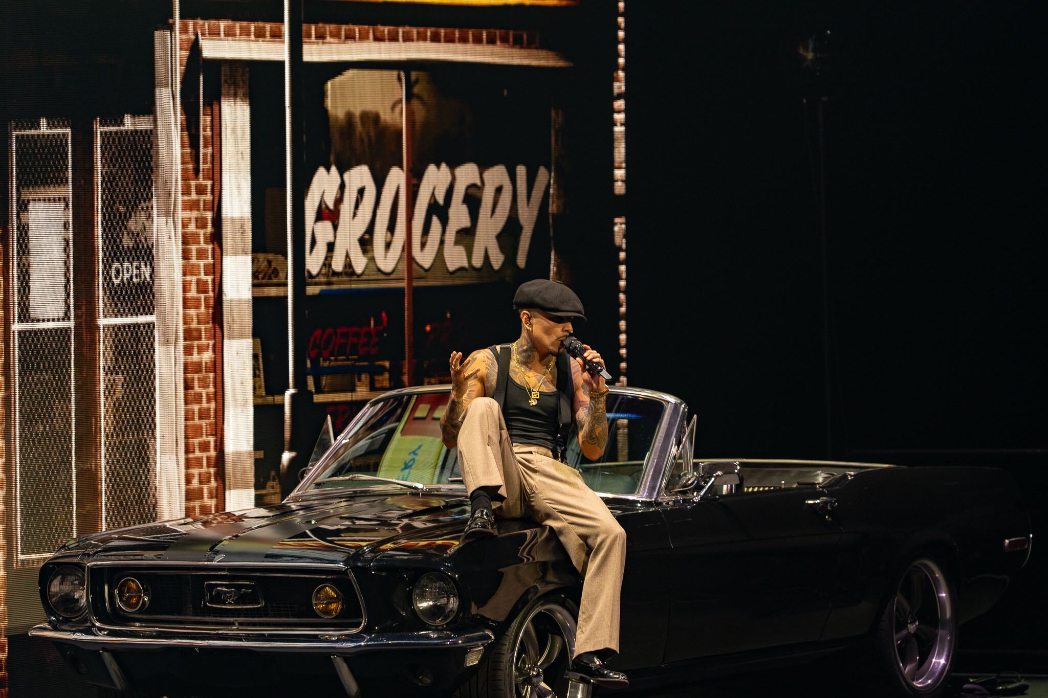 El exponente urbano se presentó en el Coliseo de Puerto Rico, José Miguel Agrelot.