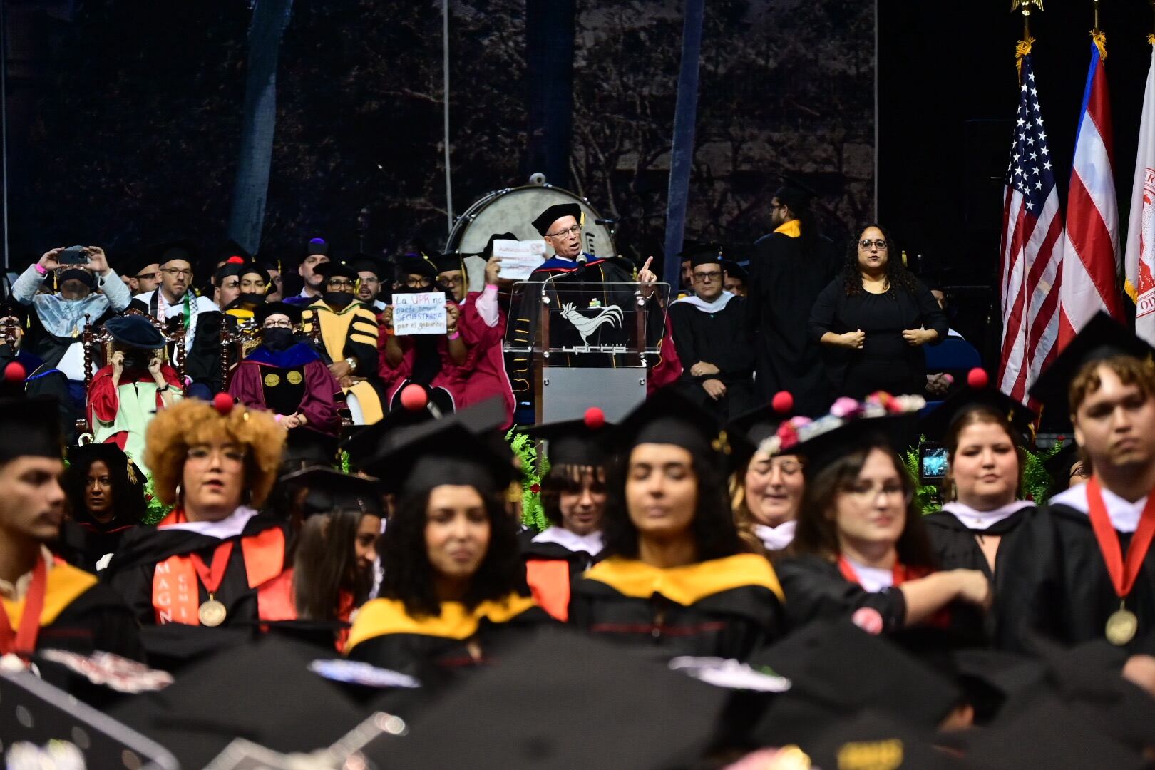 Graduación UPR Rio Piedras. Coliseo de PR San Juan.Metro PR 26 de junio de 2025
