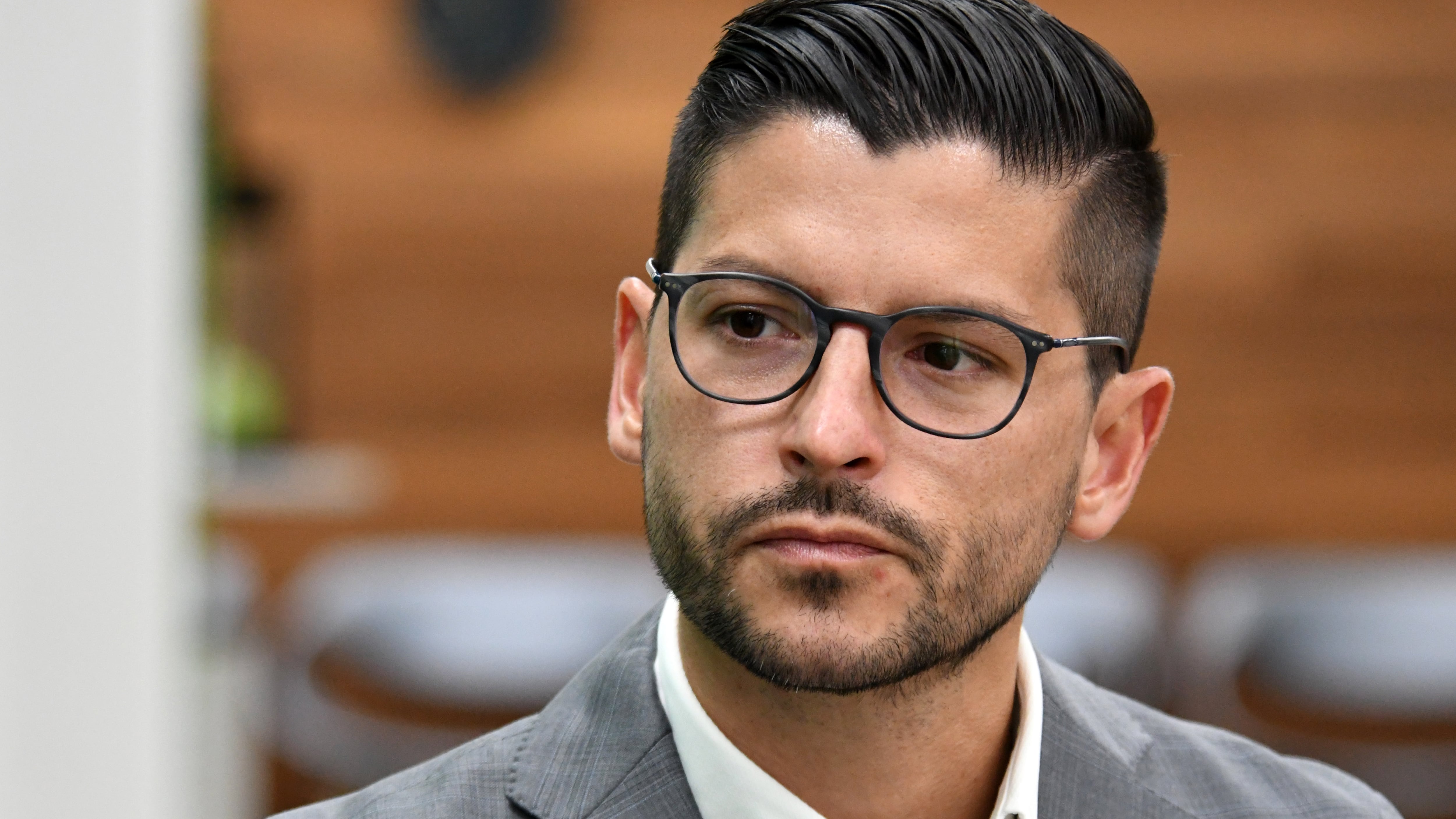 El candidato a la alcaldía de San Juan, por el Movimiento Victoria Ciudadana, Manuel Natal