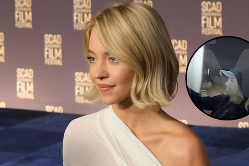 ¿Será multada? Sydney Sweeney en medio de polémica tras colgar lencería en letrero de Hollywood
