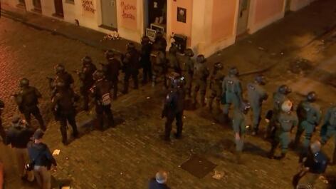 El área fue desalojada