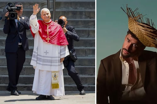 ¡Habemus Benito! El papa León XIV y Bad Bunny se saludaron en España