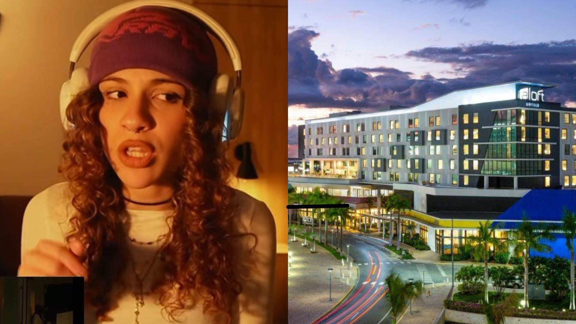 Polémica entre streamer Rai y hotel Aloft: Marriott rompe el silencio