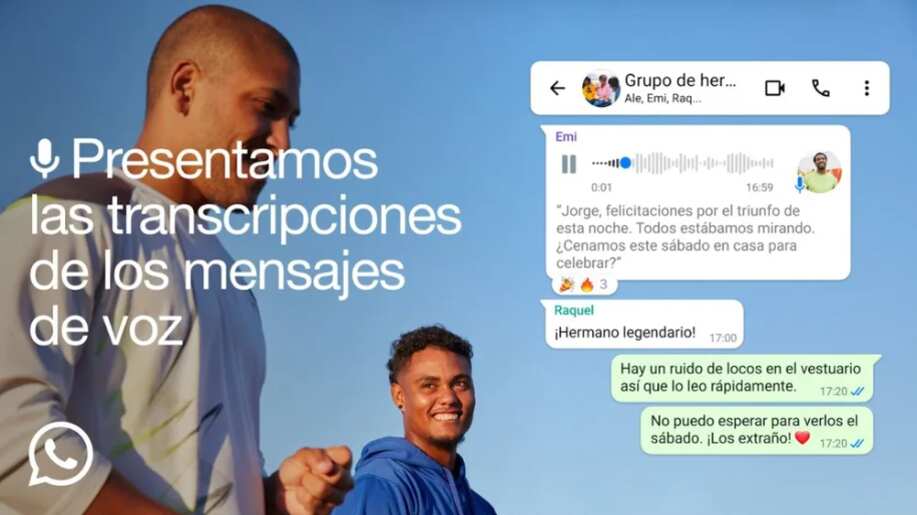 WhatsApp lanza la opción de transcribir notas de voz a texto: Así puedes activarlo