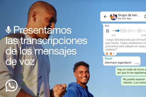 WhatsApp lanza la opción de transcribir notas de voz a texto: Así puedes activarlo