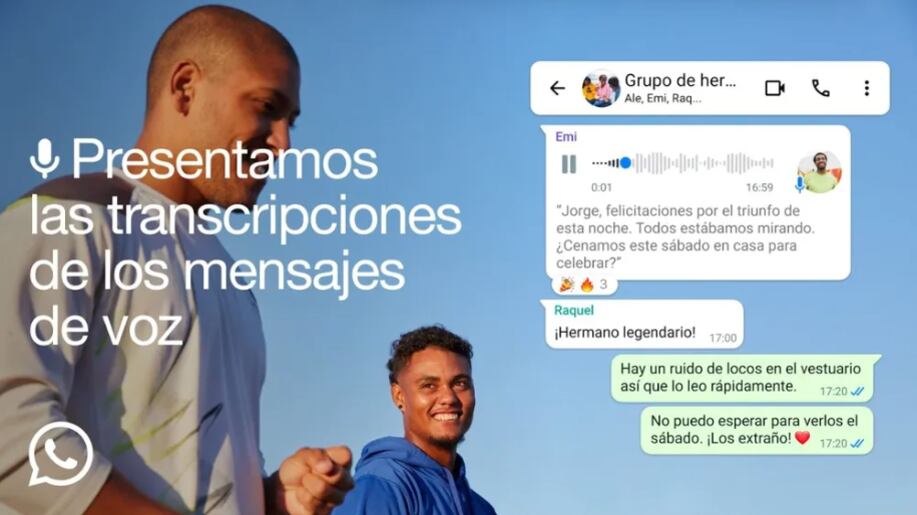 WhatsApp lanza la opción de transcribir notas de voz a texto: Así puedes activarlo