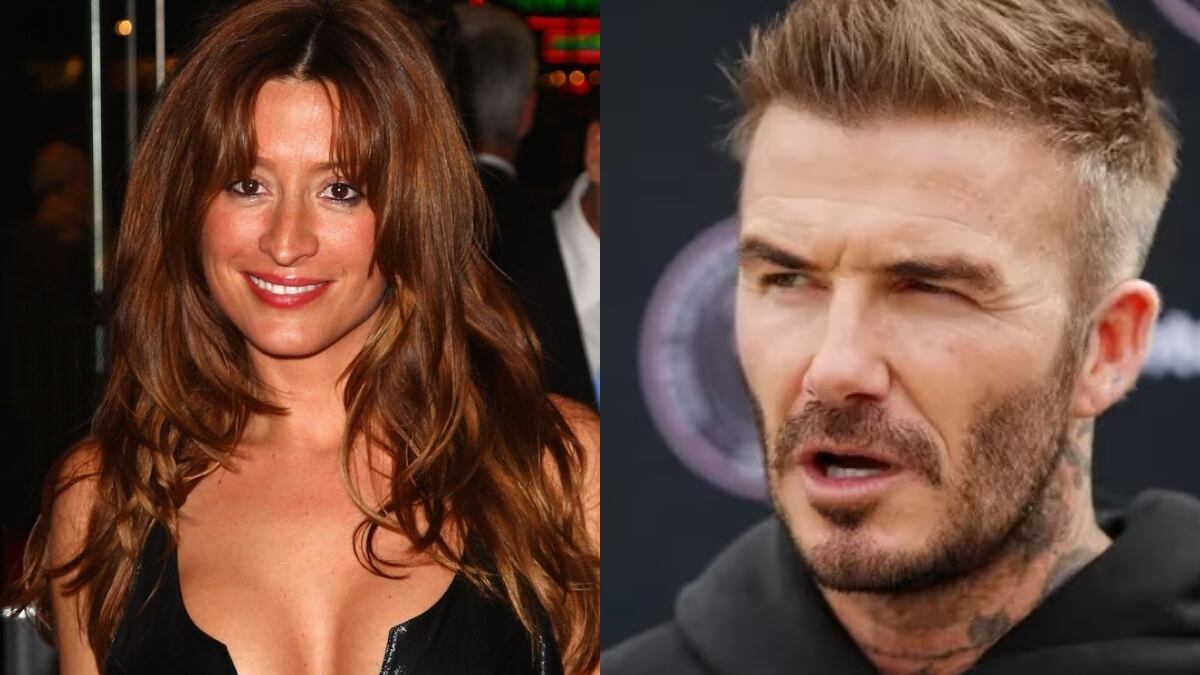 Rebecca Loos y David Beckham