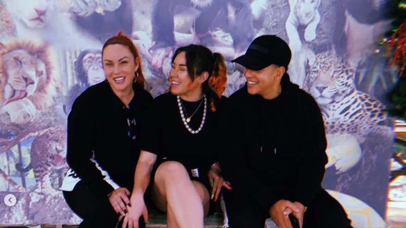 Mireddys González, Daddy Yankee y su hija Jesaaelys