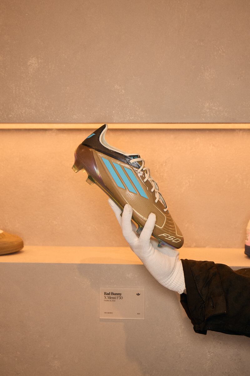 Bad Bunny x Messi. The Archive en el Museo de Arte de Puerto Rico. Suministrada.