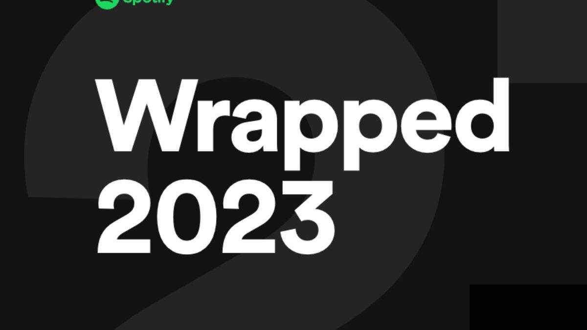 Spotify Wrapped 2023.