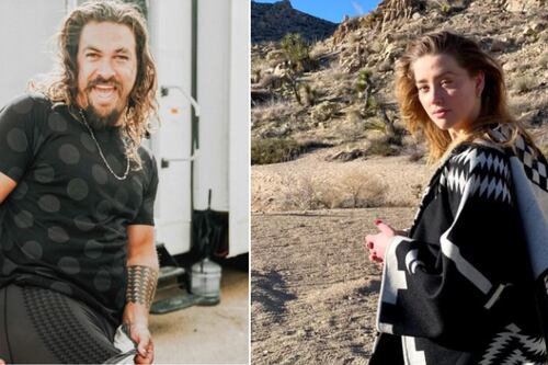 Jason Momoa podría estar despedido de Aquaman por defender a Amber Heard