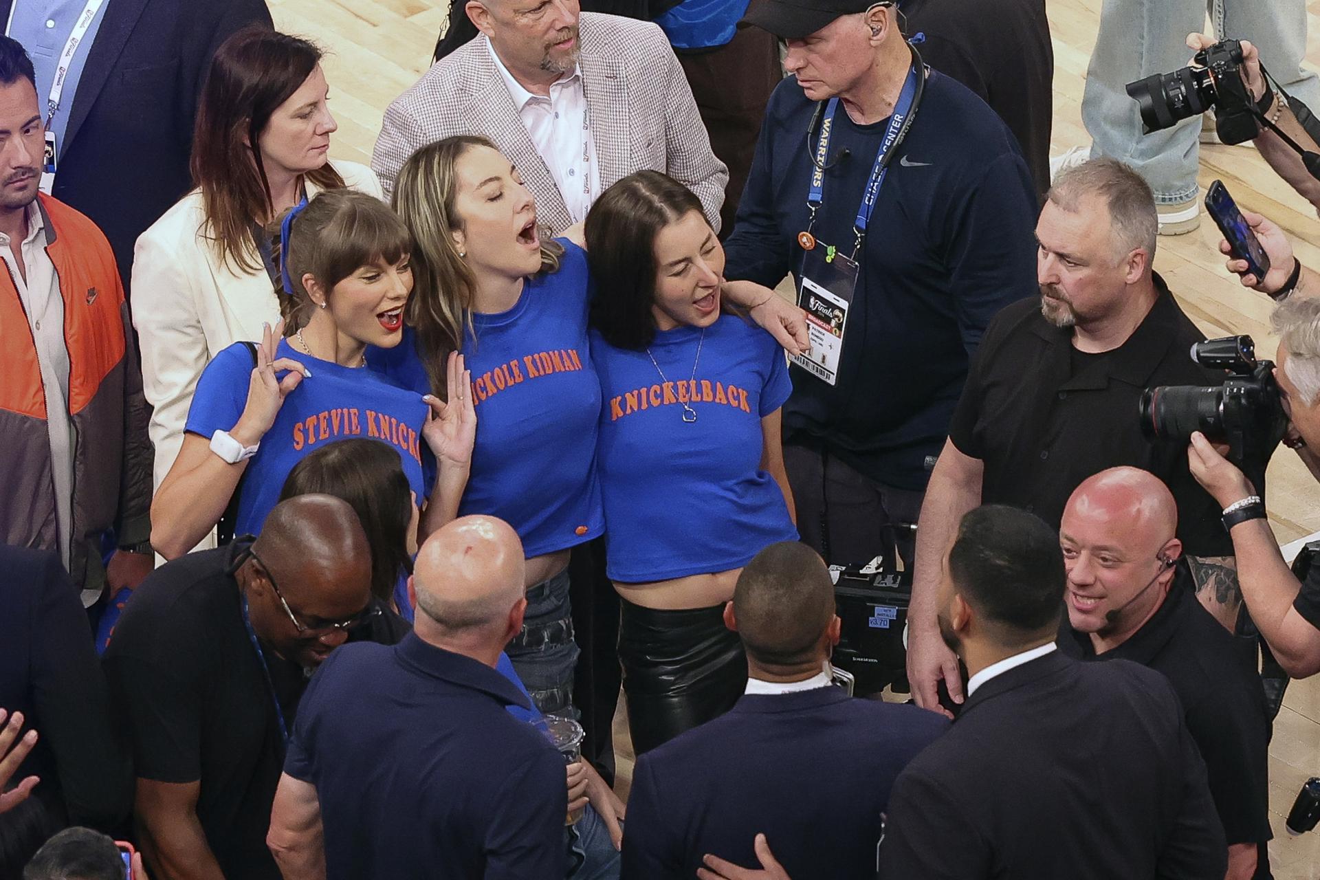 Taylor Swift y el faranduleo de los Knicks en las Finales de la NBA