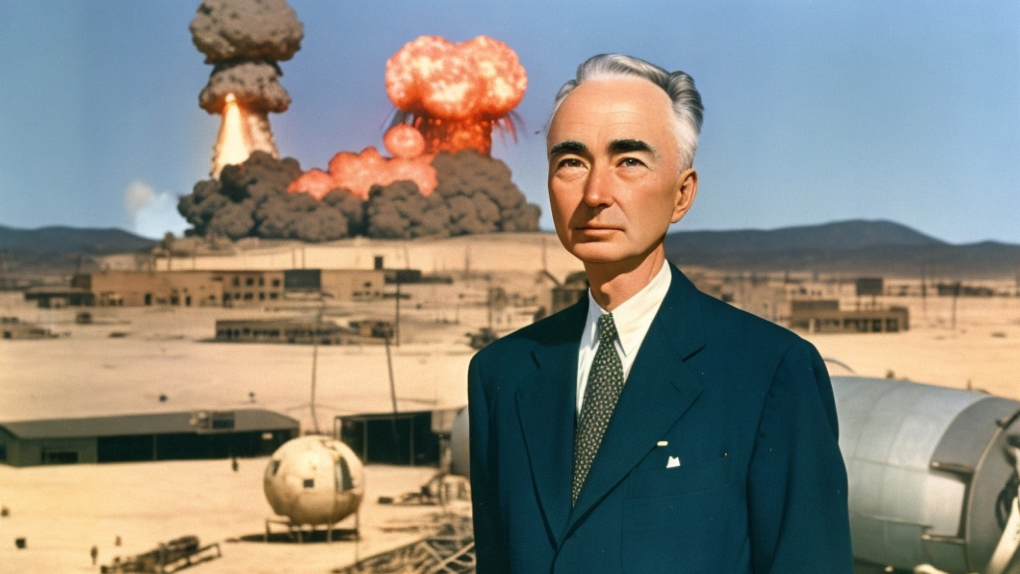 J. Robert Oppenheimer y la bomba atómica