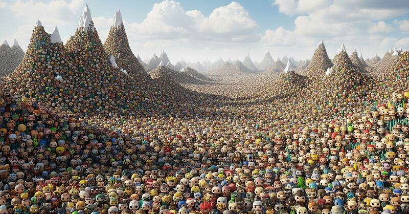 Funko! Pop en proporción / Whisk-FW